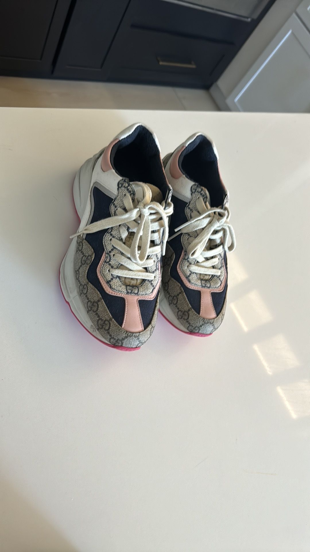 Authentic Gucci Rhyton Sneakers