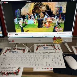 Dell 24” All in One Ryzen 5 5625U @ 2.30Ghz 8GB RAM 256GB SSD Radeon 512GB Graphics Win 11 Home 