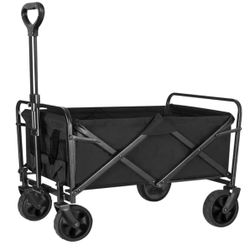 Folding Wagon Cart, Collapsible Light Weight Wagon