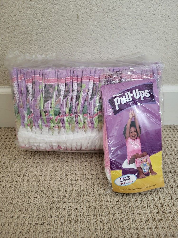 Pull Ups Diapers Size 2T-3T