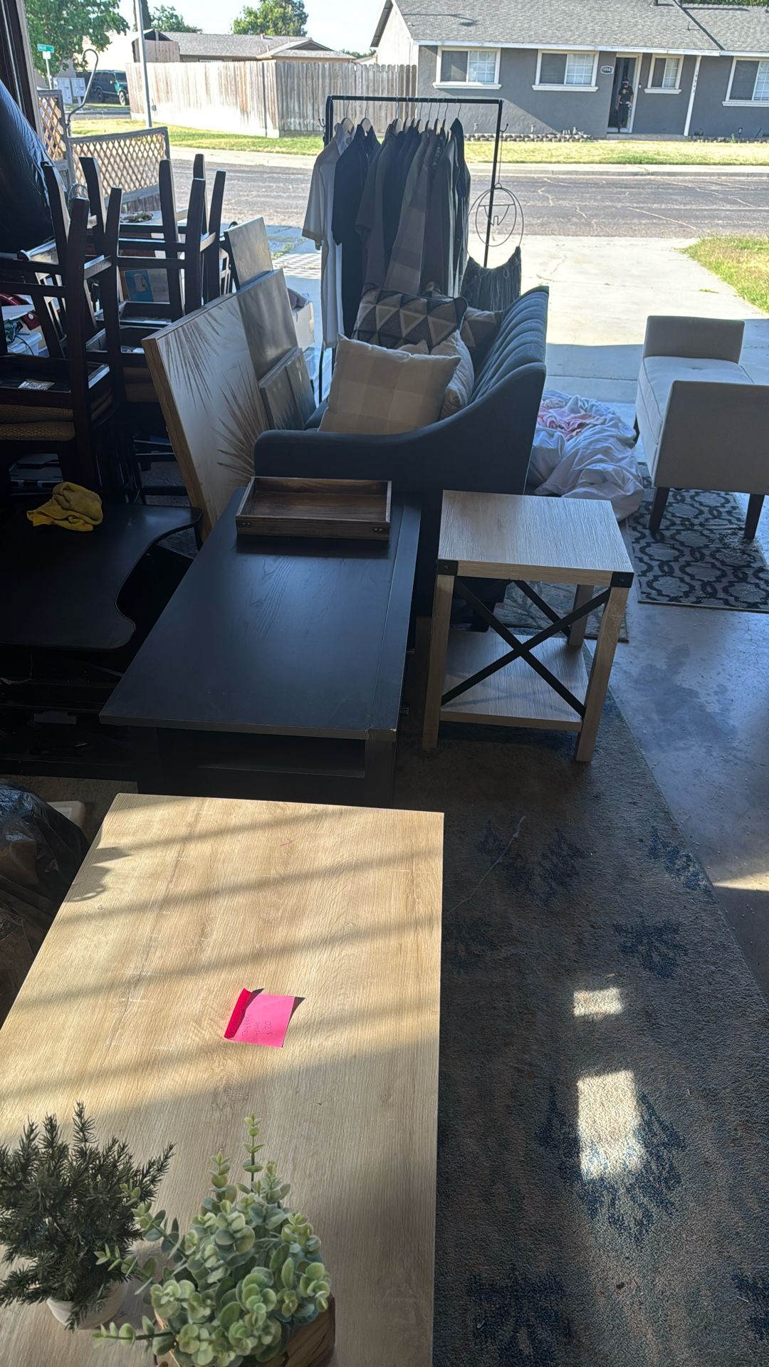 Moving yard sale
