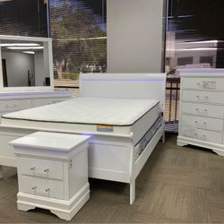 LED Bedroom Sets Available / Shop Now Pay Later / Same Day Delivery 