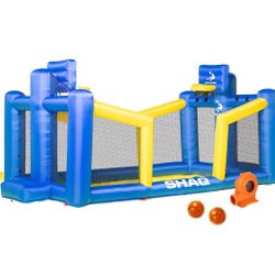 Air Inflatable Basketball Court with Sprinkler and Pump