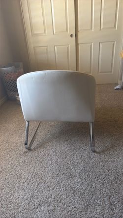 White sofa and chair combo