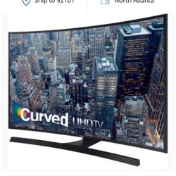 Samsung 55” Curved UN55JU6700F  4k UHD 120Hz Crystal Smart LED TV