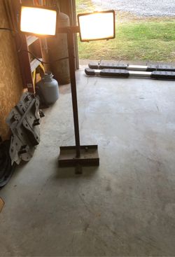 Homemade light stand