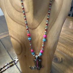 Boots Are Made For Necklaces 