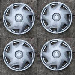 16” rim covers hubcaps universal fit set of 4pcs brand new firm price tapas de rin polveras 