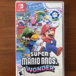 Nintendo Super Mario Wonder Switch