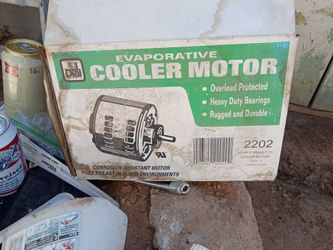 Cooler motor 115volt 1/3 2speed