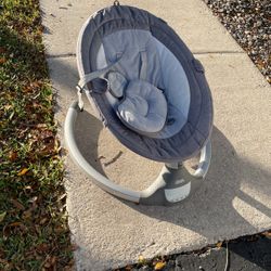Jool Baby Nova Swing for Newborns - Electric Motorized Infant Swing, Bluetooth Music, 10 Preset Melodies,