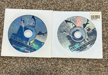 Deus Ex Game of the Year Edition PC Discs