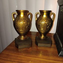 Antique Bookends Very Heavy 
