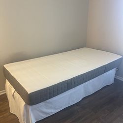 IKEA Twin Mattress + Folding Bed With Separate Twin Mattress