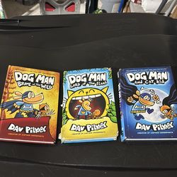 Dog man books (3)