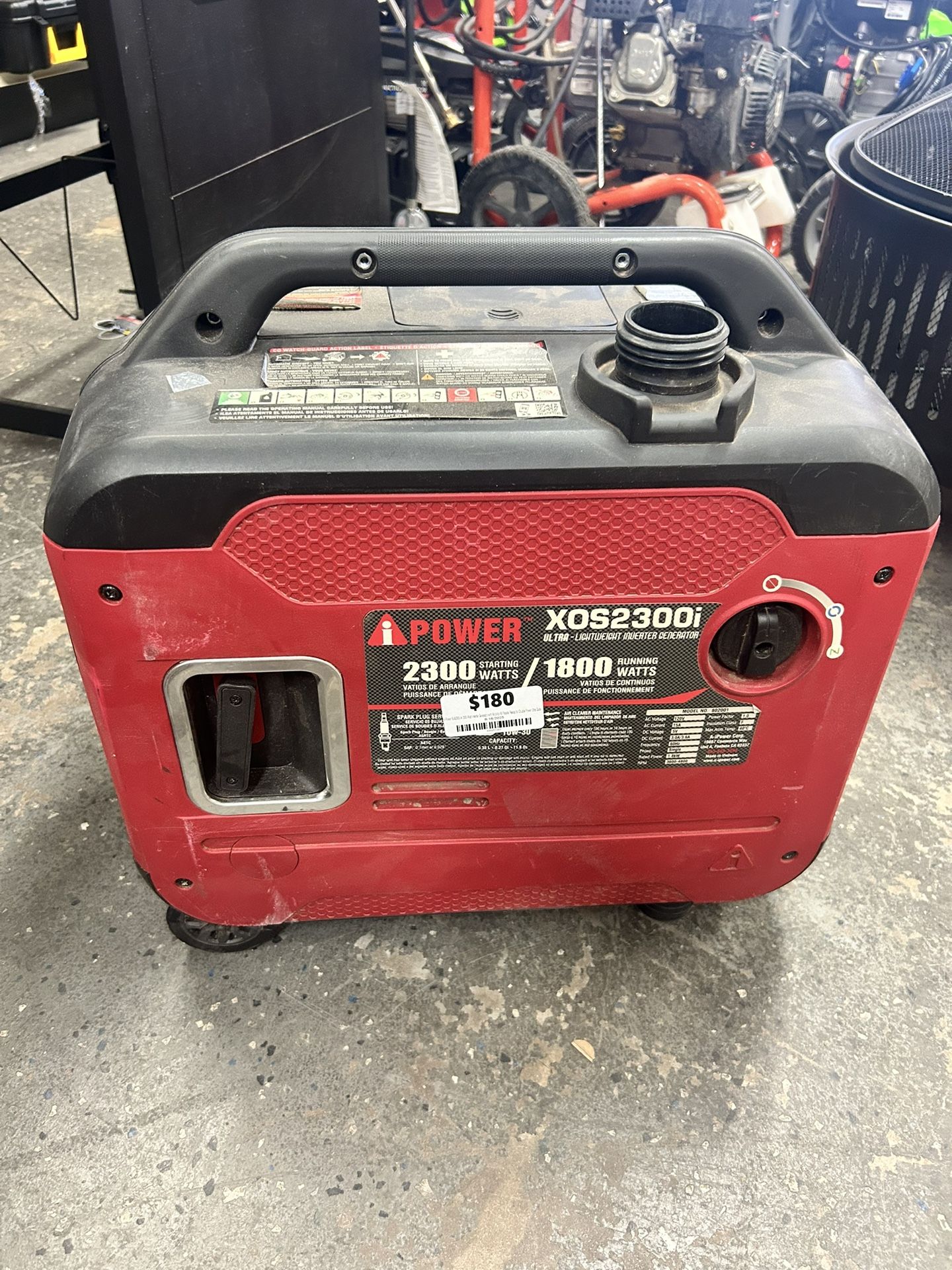 Lightweight Inverter Generator 2300 Watts