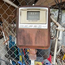 Vintage Gas Pump 