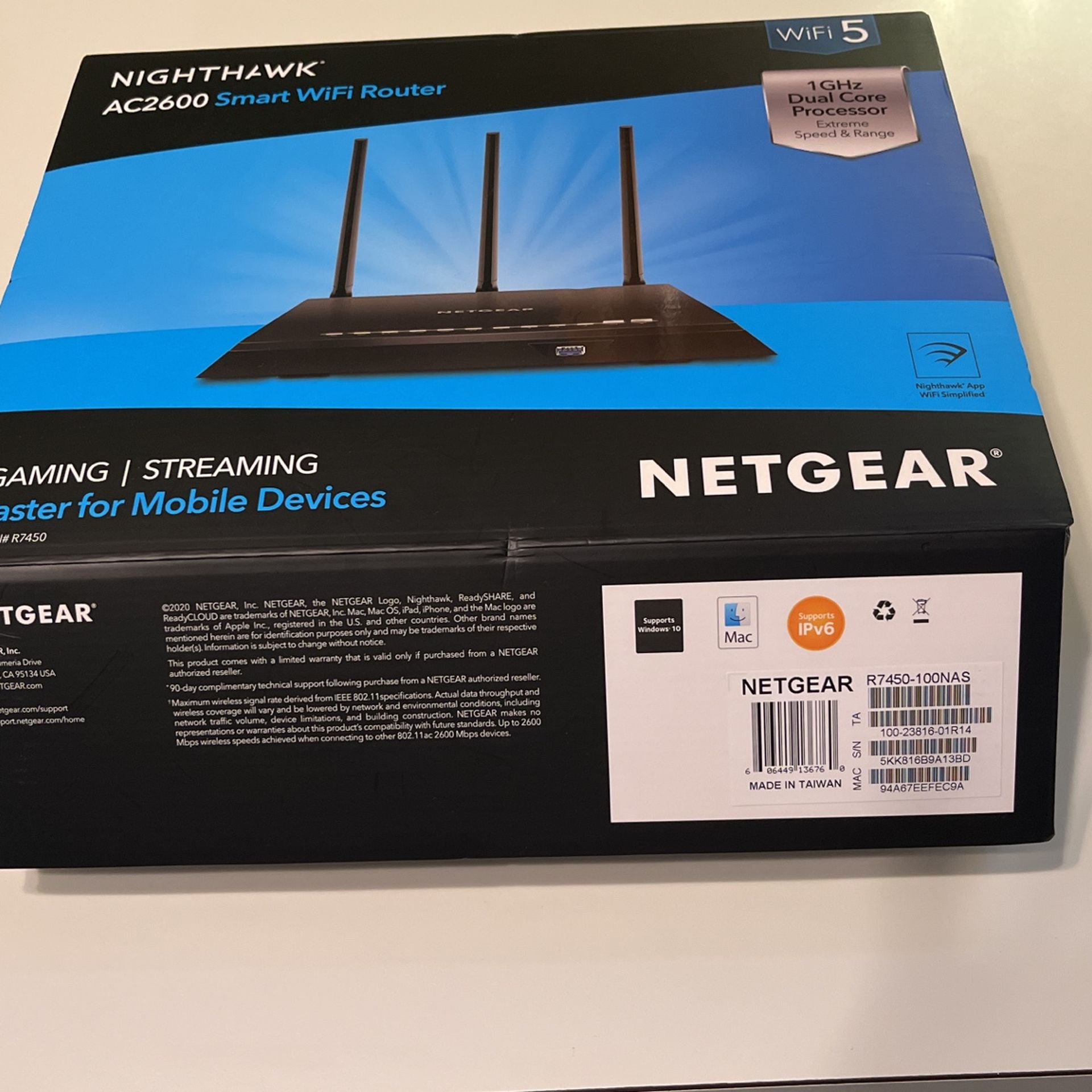 Nighthawk Smart Wi-Fi Router