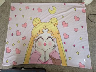 Sailor Moon tapestry