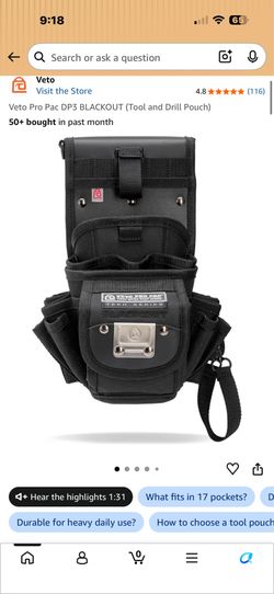 Veto Pro Pac DP3 BLACKOUT