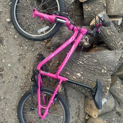 Pink Specialized Mountain Bike 