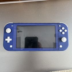Nintendo Switch With Game And Charger