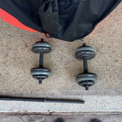 Dumbbell Weights & Bar