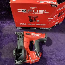 🧰🛠Milwaukee M18 FUEL Brushless Coil Roofing Nailer-LIKE NEW!(Tool Only)-$330!🧰🛠
