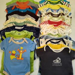 Baby Boy Clothes 0-24 Months -111 PIECES 