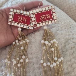 Subh Labh Hanging Available In Many Patterns 