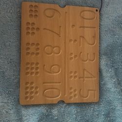 Montessori Wooden Boards for Practice Writing