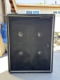vintage acoustic Guitar speaker 4x10