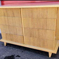 Mid Century Faux Bamboo Bedroom Set 