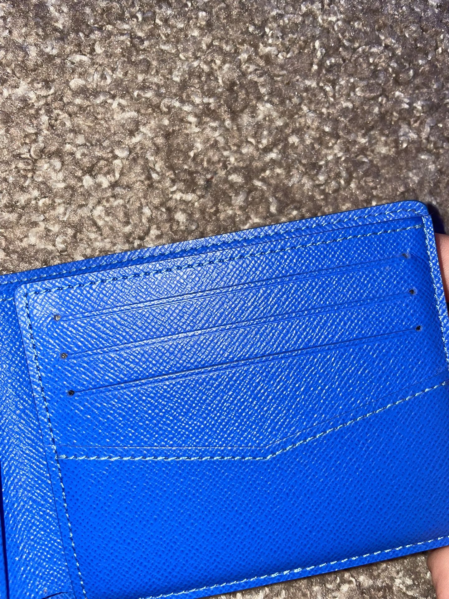 LV Cloud Monogram Blue Wallet for Sale in Chicago, IL - OfferUp