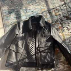 Brand New Michael Kors Leather Jacket ( Give Me Offers )
