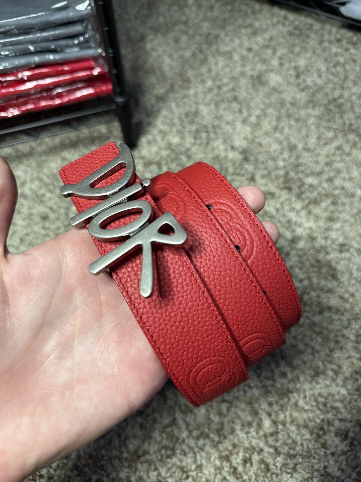 Reversible Dior Belt