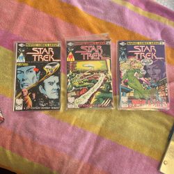 Star Trek Game, Signed Script & Comics