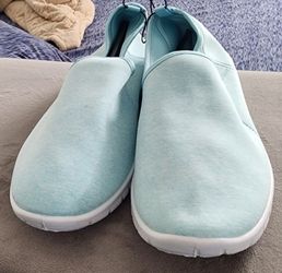 Slip On Memory Foam Sole Sneakers, Wide Width