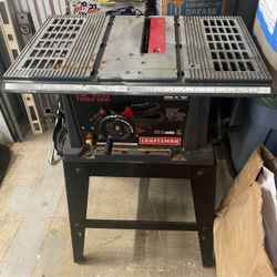 Craftsman 10-inch Table Saw