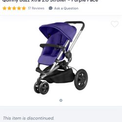 Quinny Buzz Xtra Stroller, Purple Pace