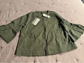 Tommy Bahana olive green blouse