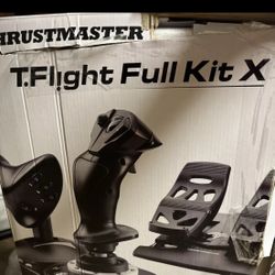 Thrustmaster T.Flight Full Kit Xbox/PC & Rudder Control - in Excellent Condition