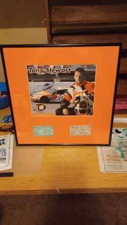 ONE OF A KIND -- TONY STEWERT PORTRAIT SIGNED