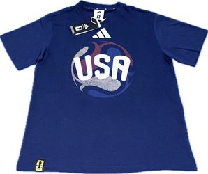 Adidas USA FIFA World Cup 2026 T Shirt Womens Medium KA6088 New $30