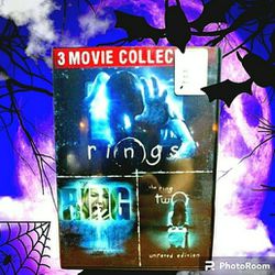 NEW "THE RING" HORROR MOVIE TRILOGY DVD SET