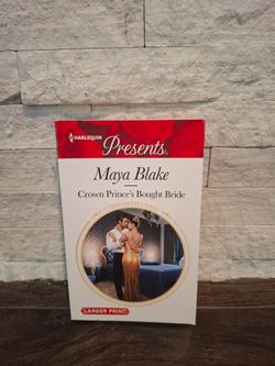 Crown Prince’s Bought Bride by Maya Blake (Harlequin Presents, Larger Print)