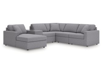 Modmax Granite 6-Piece Sectional with Chaise (Online Special Price)