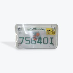 Motorcycle License Plate Cover 