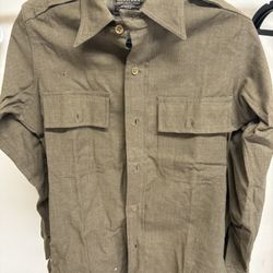 US Military Button Up 