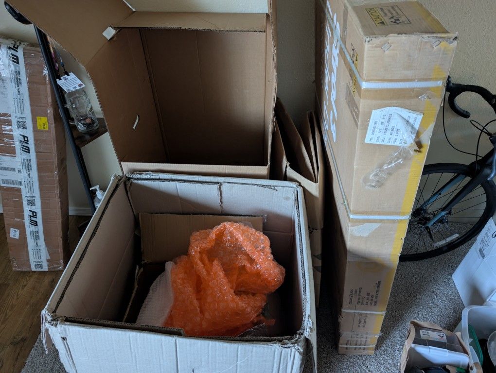 Moving Boxes And Packing Material